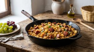 Migas manchegas con AOVE: receta tradicional fácil